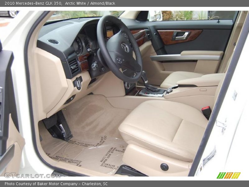 Arctic White / Almond/Black 2010 Mercedes-Benz GLK 350