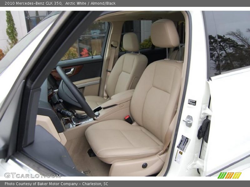 Arctic White / Almond/Black 2010 Mercedes-Benz GLK 350