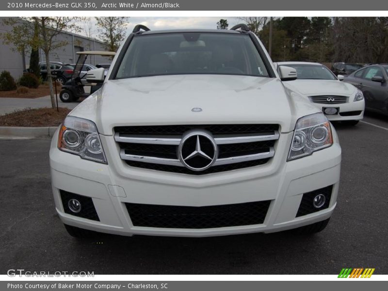 Arctic White / Almond/Black 2010 Mercedes-Benz GLK 350
