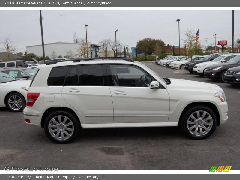 Arctic White / Almond/Black 2010 Mercedes-Benz GLK 350