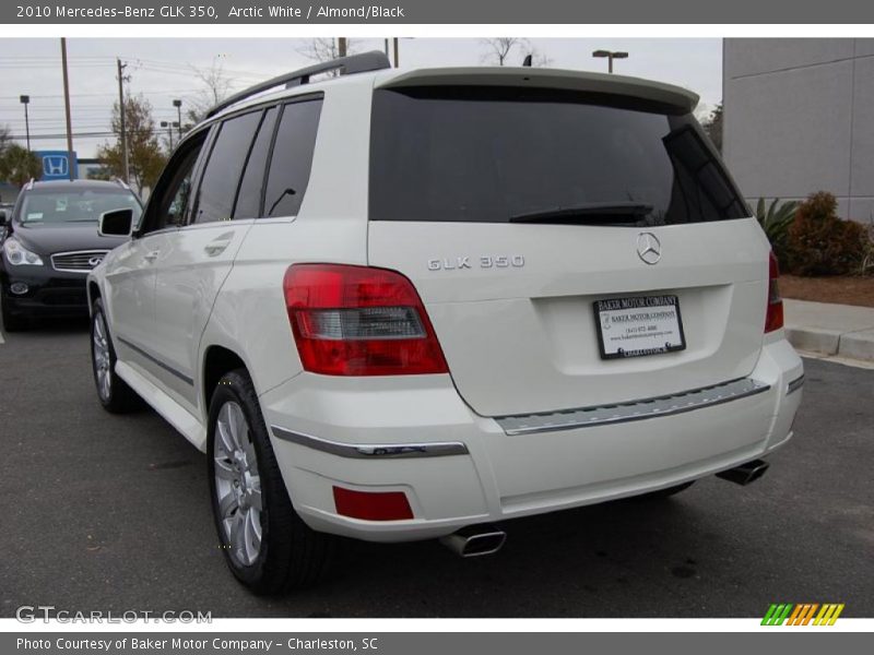Arctic White / Almond/Black 2010 Mercedes-Benz GLK 350