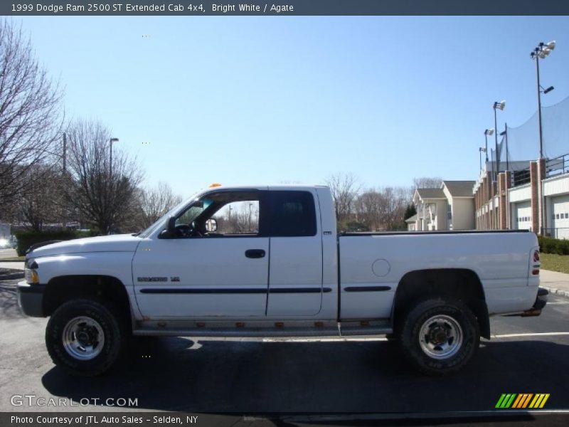 Bright White / Agate 1999 Dodge Ram 2500 ST Extended Cab 4x4