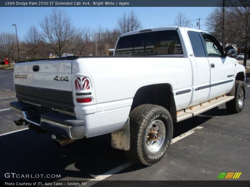 Bright White / Agate 1999 Dodge Ram 2500 ST Extended Cab 4x4