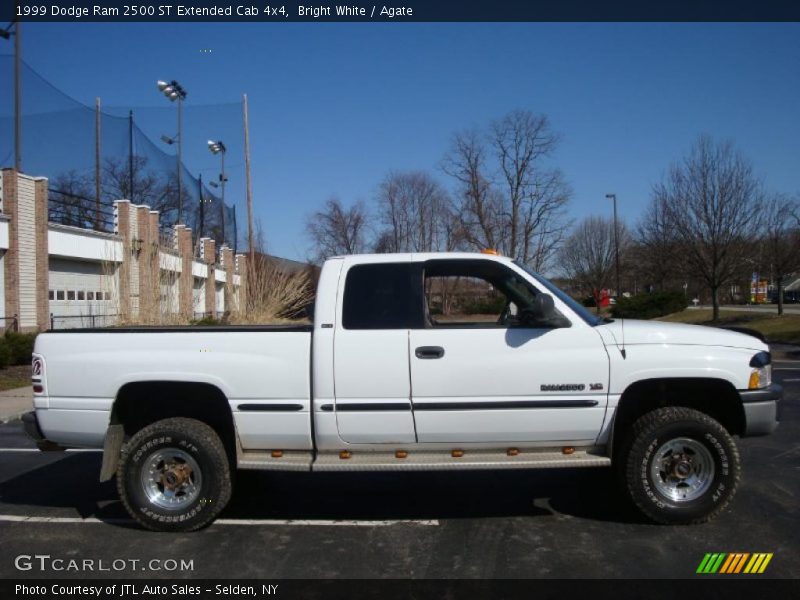 Bright White / Agate 1999 Dodge Ram 2500 ST Extended Cab 4x4