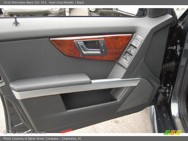 Steel Grey Metallic / Black 2010 Mercedes-Benz GLK 350