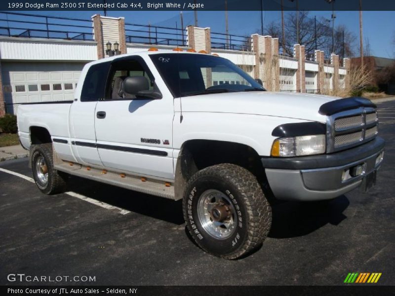 Bright White / Agate 1999 Dodge Ram 2500 ST Extended Cab 4x4
