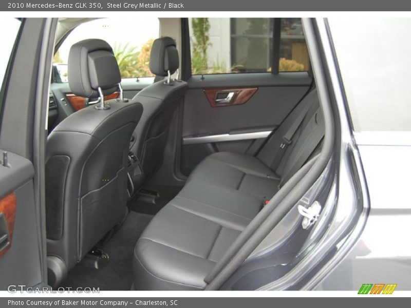 Steel Grey Metallic / Black 2010 Mercedes-Benz GLK 350