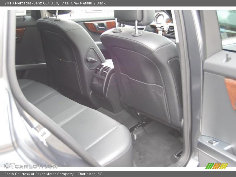 Steel Grey Metallic / Black 2010 Mercedes-Benz GLK 350