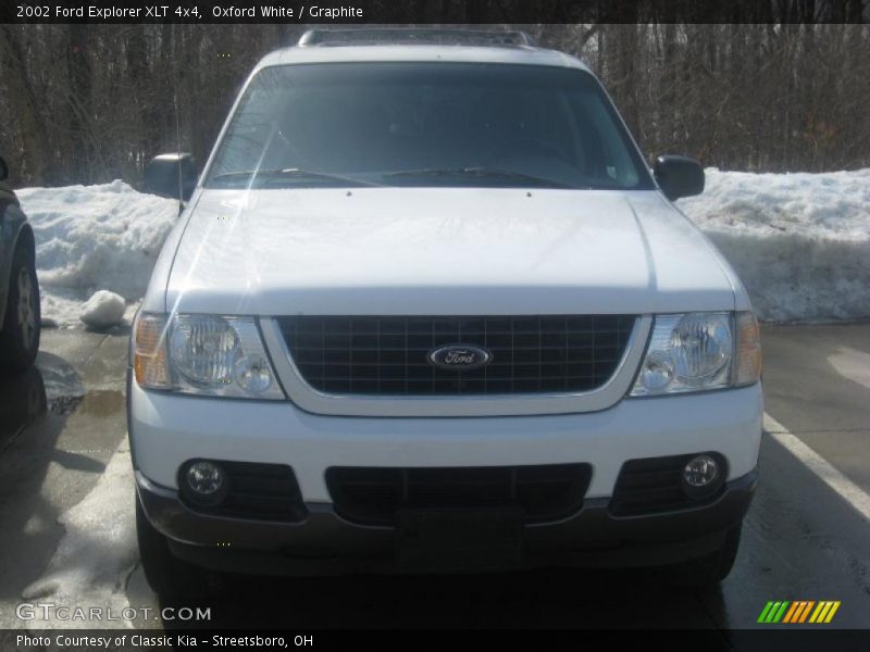 Oxford White / Graphite 2002 Ford Explorer XLT 4x4