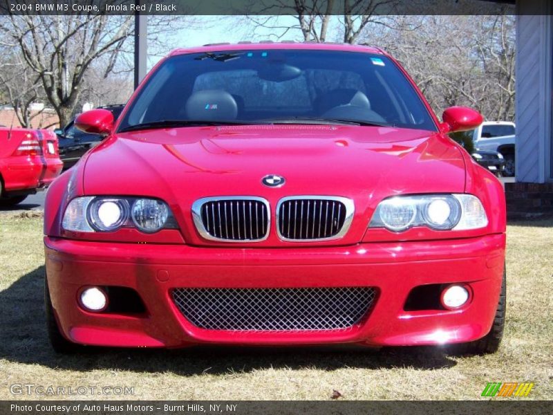 Imola Red / Black 2004 BMW M3 Coupe