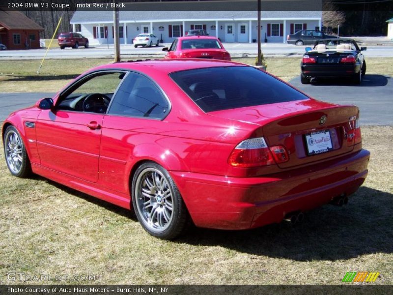 Imola Red / Black 2004 BMW M3 Coupe