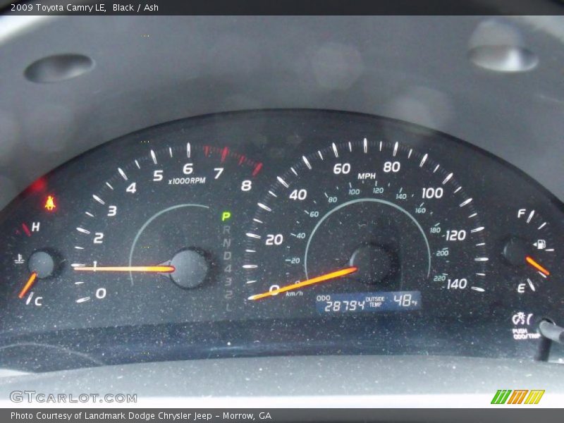 Black / Ash 2009 Toyota Camry LE