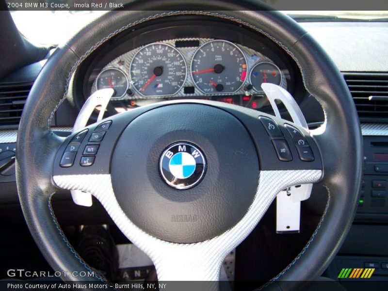 Imola Red / Black 2004 BMW M3 Coupe