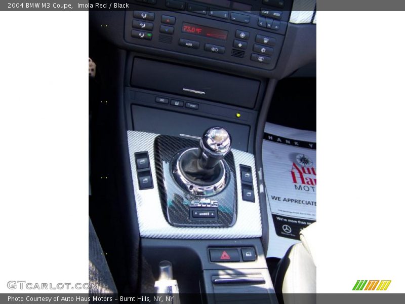 Imola Red / Black 2004 BMW M3 Coupe