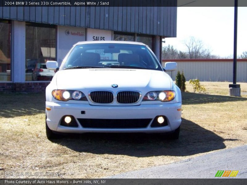 Alpine White / Sand 2004 BMW 3 Series 330i Convertible