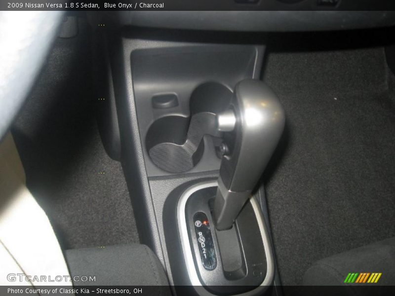 Blue Onyx / Charcoal 2009 Nissan Versa 1.8 S Sedan