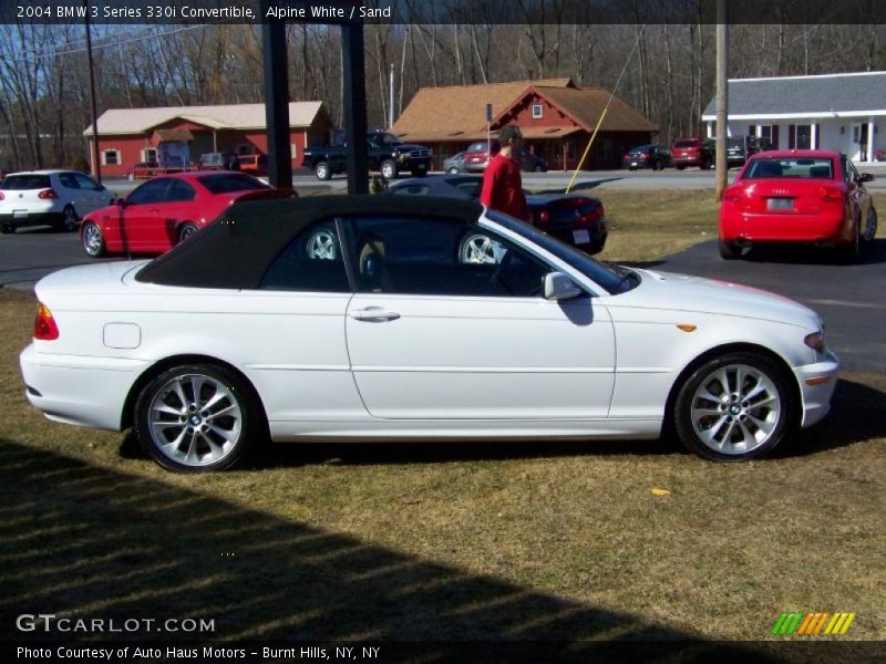 Alpine White / Sand 2004 BMW 3 Series 330i Convertible