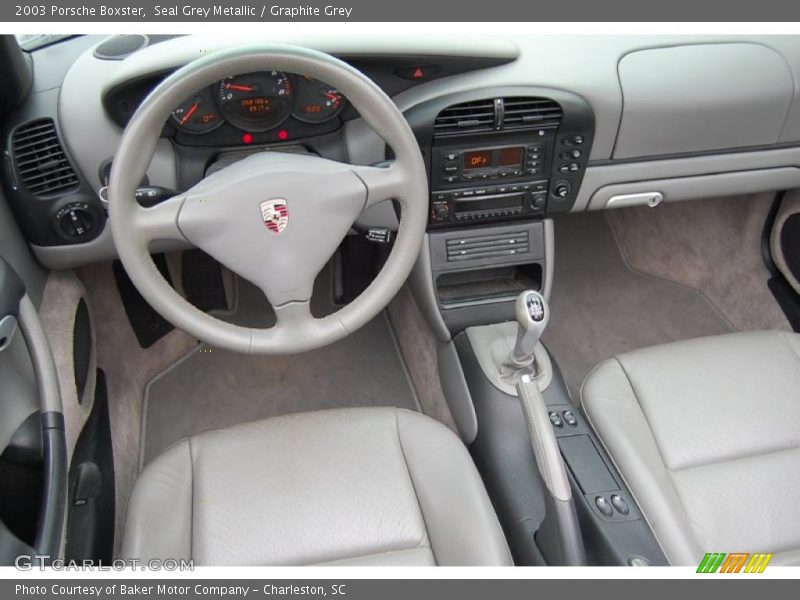 Seal Grey Metallic / Graphite Grey 2003 Porsche Boxster