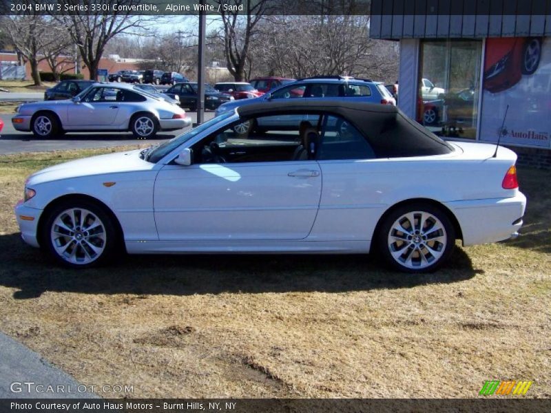 Alpine White / Sand 2004 BMW 3 Series 330i Convertible