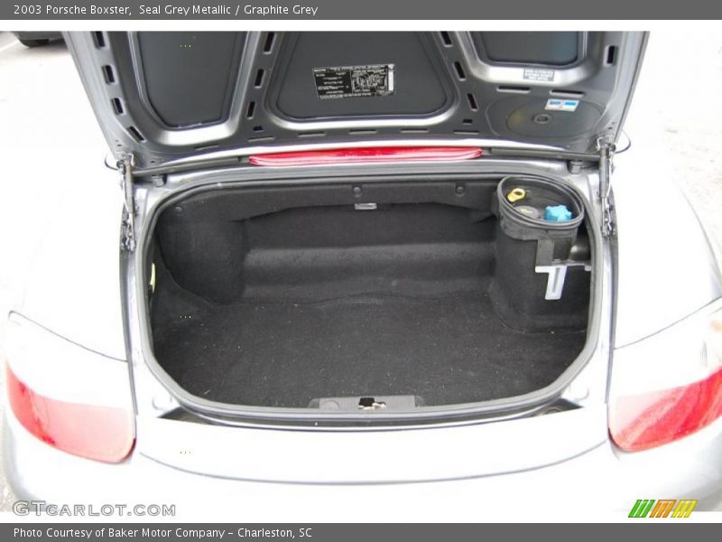 Seal Grey Metallic / Graphite Grey 2003 Porsche Boxster