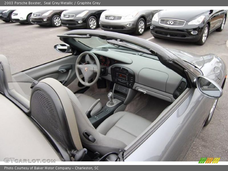 Seal Grey Metallic / Graphite Grey 2003 Porsche Boxster