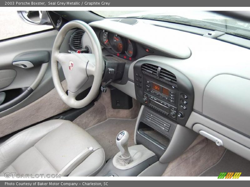 Seal Grey Metallic / Graphite Grey 2003 Porsche Boxster