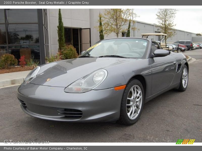 Seal Grey Metallic / Graphite Grey 2003 Porsche Boxster