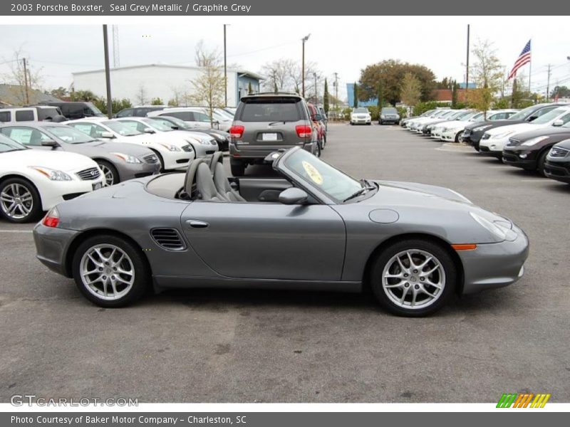 Seal Grey Metallic / Graphite Grey 2003 Porsche Boxster