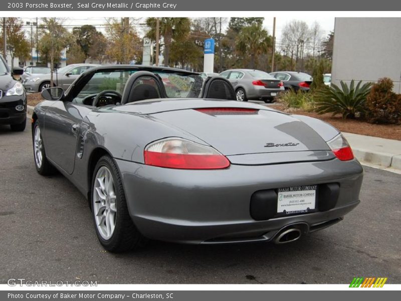 Seal Grey Metallic / Graphite Grey 2003 Porsche Boxster