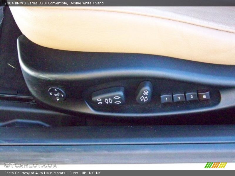 Alpine White / Sand 2004 BMW 3 Series 330i Convertible