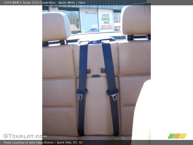 Alpine White / Sand 2004 BMW 3 Series 330i Convertible