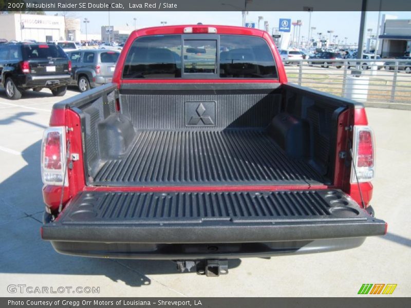 Lava Red / Slate 2007 Mitsubishi Raider SE Double Cab