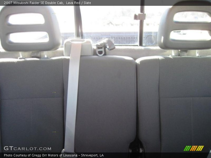 Lava Red / Slate 2007 Mitsubishi Raider SE Double Cab