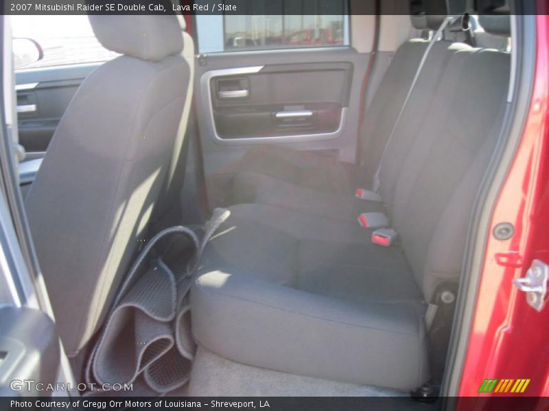 Lava Red / Slate 2007 Mitsubishi Raider SE Double Cab