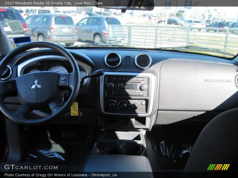 Lava Red / Slate 2007 Mitsubishi Raider SE Double Cab