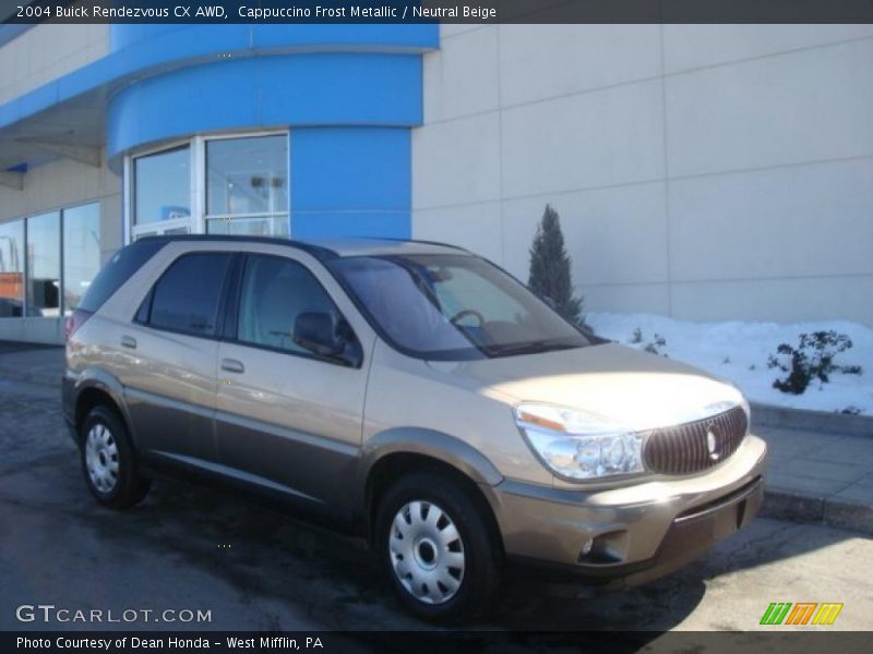 Cappuccino Frost Metallic / Neutral Beige 2004 Buick Rendezvous CX AWD
