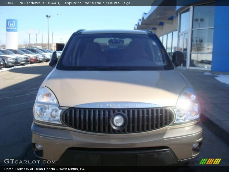 Cappuccino Frost Metallic / Neutral Beige 2004 Buick Rendezvous CX AWD