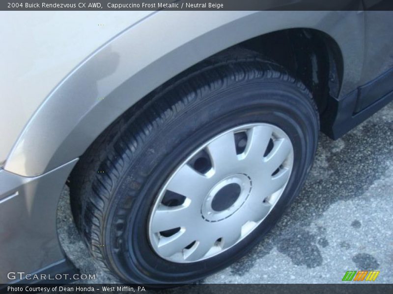 Cappuccino Frost Metallic / Neutral Beige 2004 Buick Rendezvous CX AWD