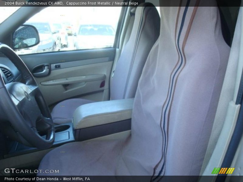 Cappuccino Frost Metallic / Neutral Beige 2004 Buick Rendezvous CX AWD