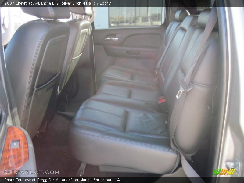 Silver Birch Metallic / Ebony 2007 Chevrolet Avalanche LTZ