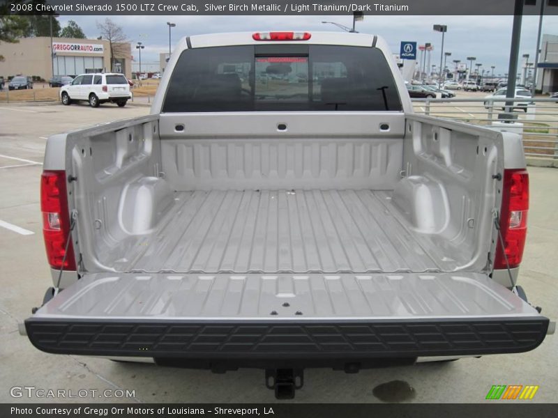Silver Birch Metallic / Light Titanium/Dark Titanium 2008 Chevrolet Silverado 1500 LTZ Crew Cab