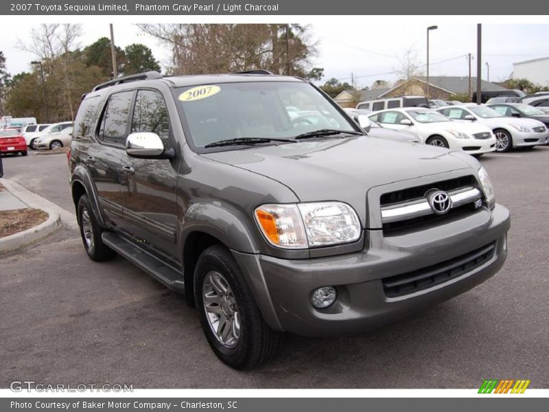 Phantom Gray Pearl / Light Charcoal 2007 Toyota Sequoia Limited