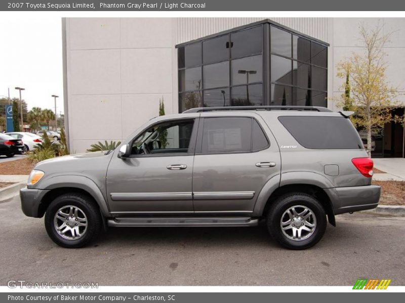 Phantom Gray Pearl / Light Charcoal 2007 Toyota Sequoia Limited