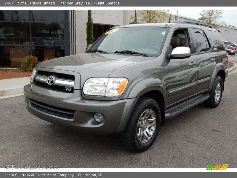 Phantom Gray Pearl / Light Charcoal 2007 Toyota Sequoia Limited