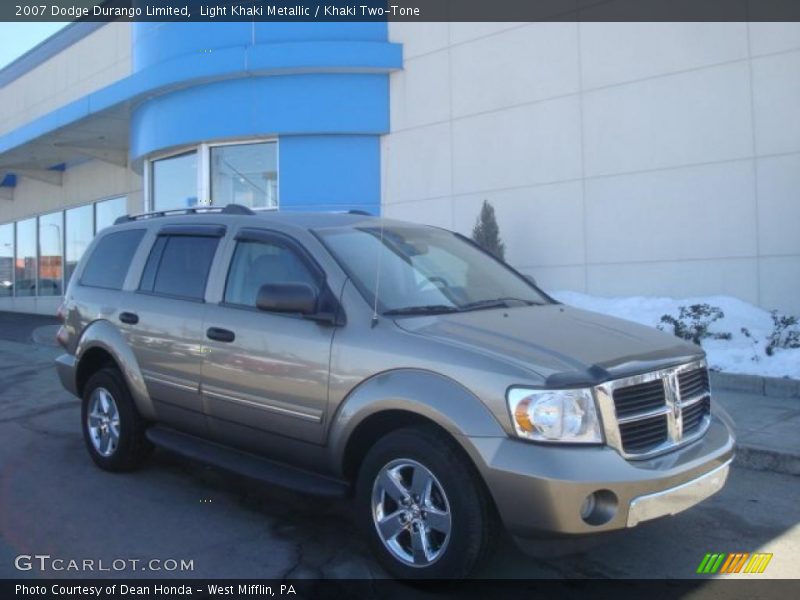 Light Khaki Metallic / Khaki Two-Tone 2007 Dodge Durango Limited