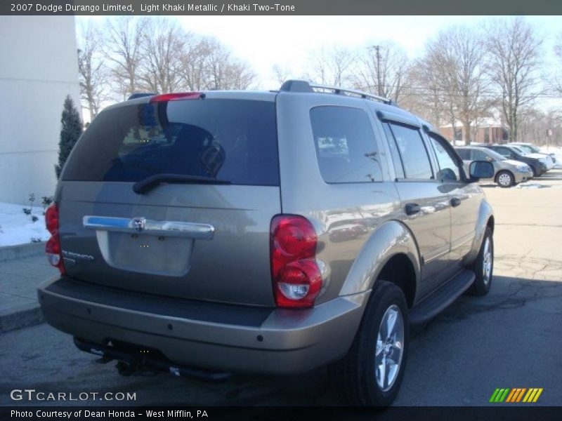 Light Khaki Metallic / Khaki Two-Tone 2007 Dodge Durango Limited