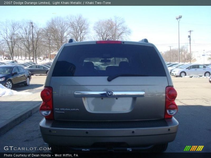 Light Khaki Metallic / Khaki Two-Tone 2007 Dodge Durango Limited