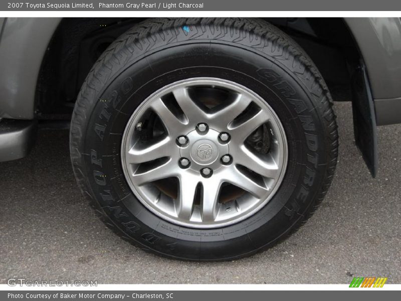 Phantom Gray Pearl / Light Charcoal 2007 Toyota Sequoia Limited