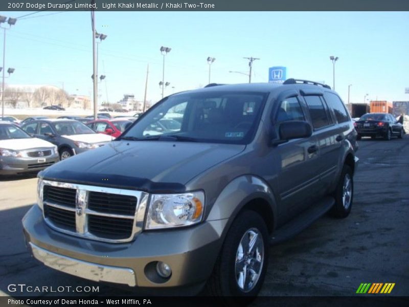 Light Khaki Metallic / Khaki Two-Tone 2007 Dodge Durango Limited