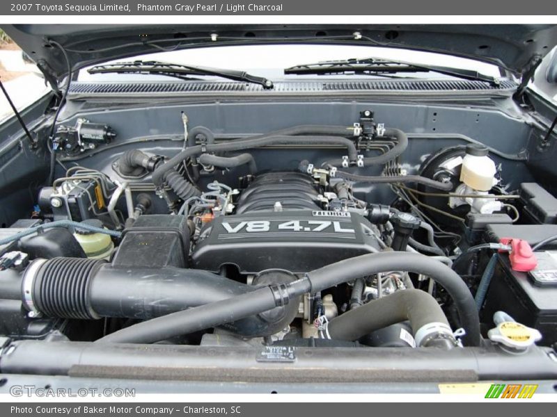 Phantom Gray Pearl / Light Charcoal 2007 Toyota Sequoia Limited